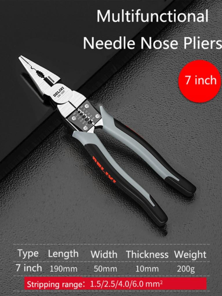 Multifunctional Universal Diagonal Pliers Needle Nose Pliers Hand tools Hardware Tools Universal Wire Cutters Electrician
