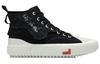 Li Ning CF Wear resistant And Lightweight High top Skateboard Shoes Men's Black White AGCR319-2