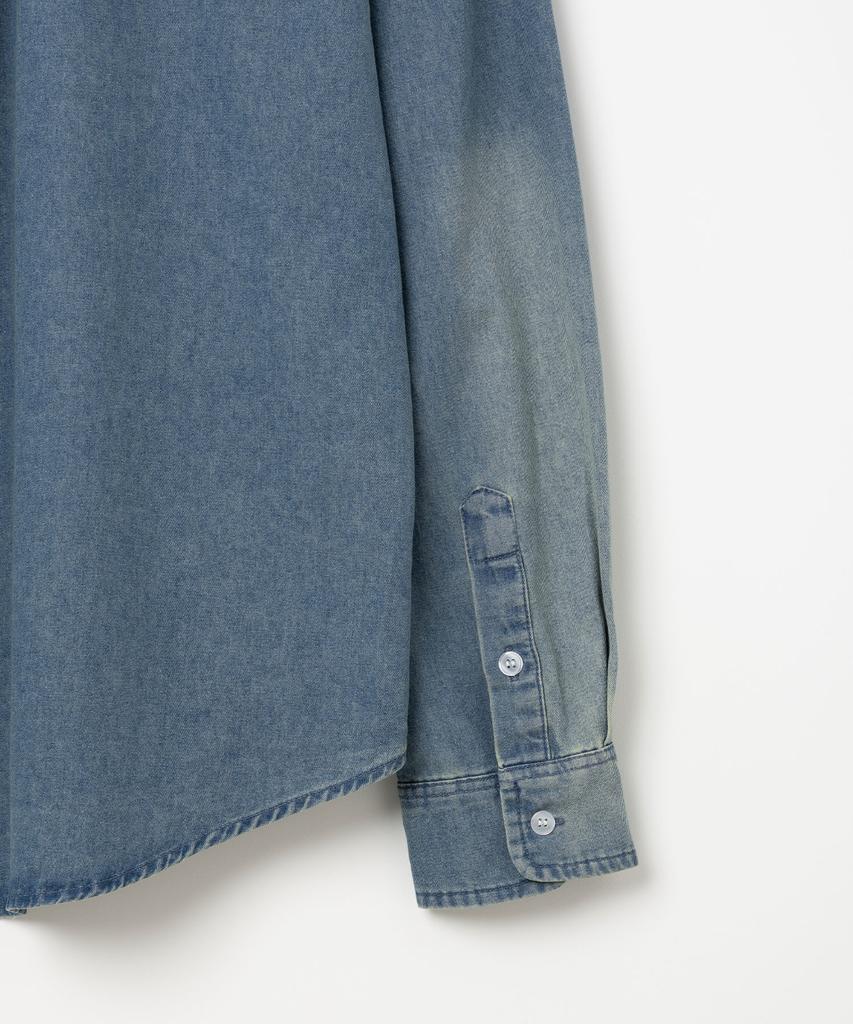 MILLO ARCHIVE Fading Denim Shirt [Fade Blue]