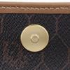 Dior Honeycomb Pattern Pouch Novelty Brown PVC Unisex Used