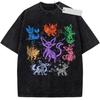Eevee Evolutions-Shirt, Anime-Shirt, Vintage-Shirt, Manga-T-Shirt, Waschbares T-Shirt, Vintage-inspiriert, Anime-Geschenk-T-Shirt, Y2K-Shirt