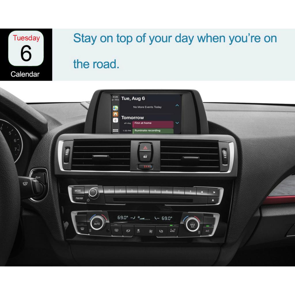 Pantalla Táctil CarPlay Para BMW Serie 5 F07/F10/F11 2009-2012 - Inalámbrica, 10.25 Pulgadas
