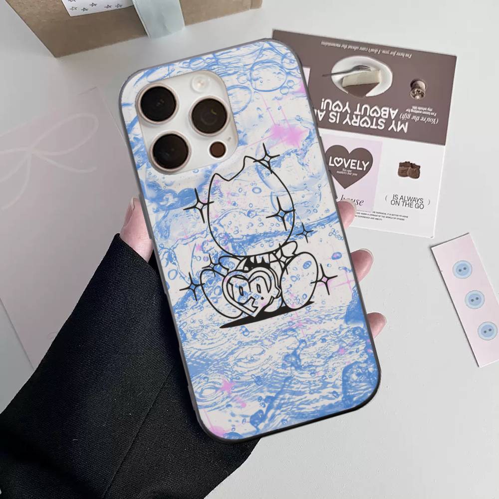 

Rapper B-Bladee 333 Album Soft Corrugated Phone Case For iPhone 11 12 13 14 15 16 17 Pro Max Plus Pro Shockproof Cover iPhone 16