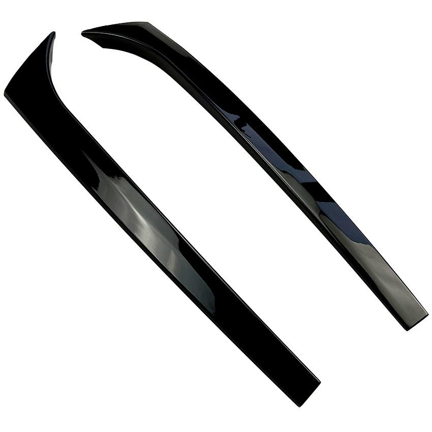 1Pair Car Rear Side Window Canard Spoiler For Mercedes C-Class W204 Estate 2007-2014 ABS Trunk Spoiler Canard Accessories