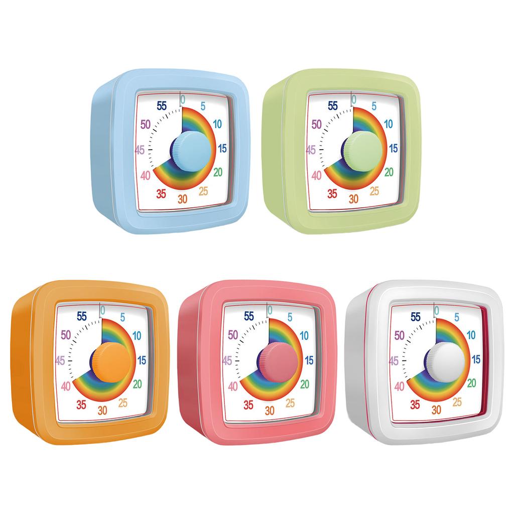 Kids Educational Timer With Rainbow Disk Countdown Timer Develop Concentration Skills And Time Management