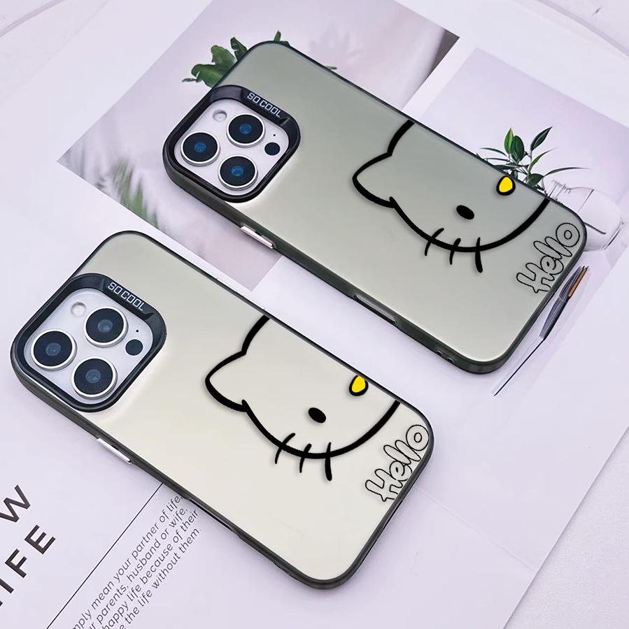 Sanrio Hello Kitty Cute Black Phone Case for Apple 11