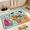IP-Fred FlintstoneS Floor Mat Soft Non-Slip Bath Mat, Bedside Carpet, Absorbent Doormat for Home