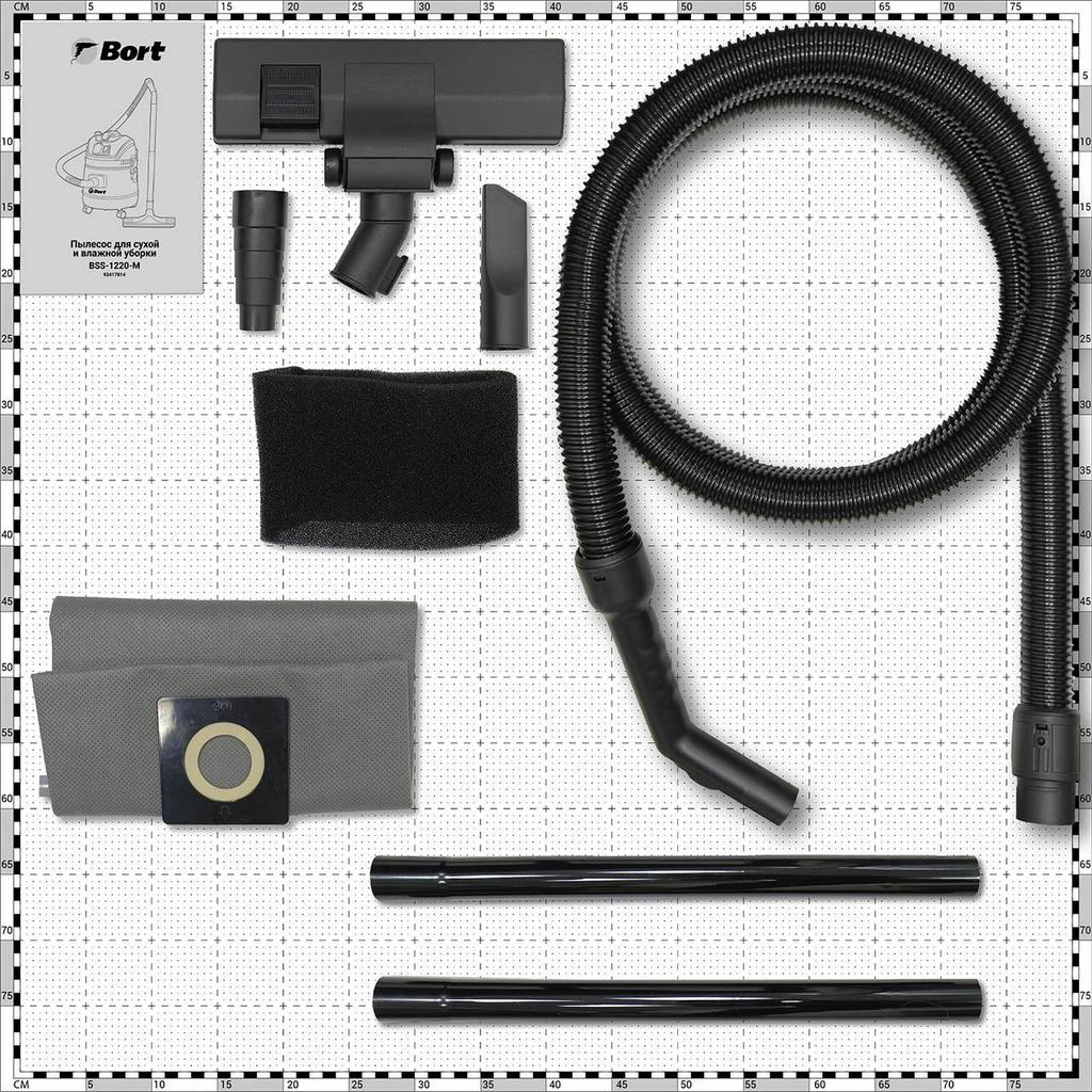 BORT BSS-1220-M Wet and Dry Vacuum Cleaner