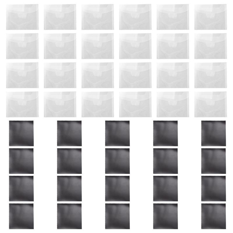 

20 Pcs Stamp & Die Storage Pocket Magnetic Plate 0.3mm Thickness Cutting Dies Storage Bag Magnetic Sheets for Stamp 1