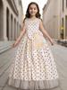 Teenage Mesh Princess Dresses Bat Mitzvah Girls Dresses Women High School Students Long Parent-Child Dresses Women