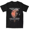 Summer Round Neck Fashionable Tshirt Logo Oversized Top Silent Hill V Tshirt Couple Horror Video Game Retro Cotton Tshirt