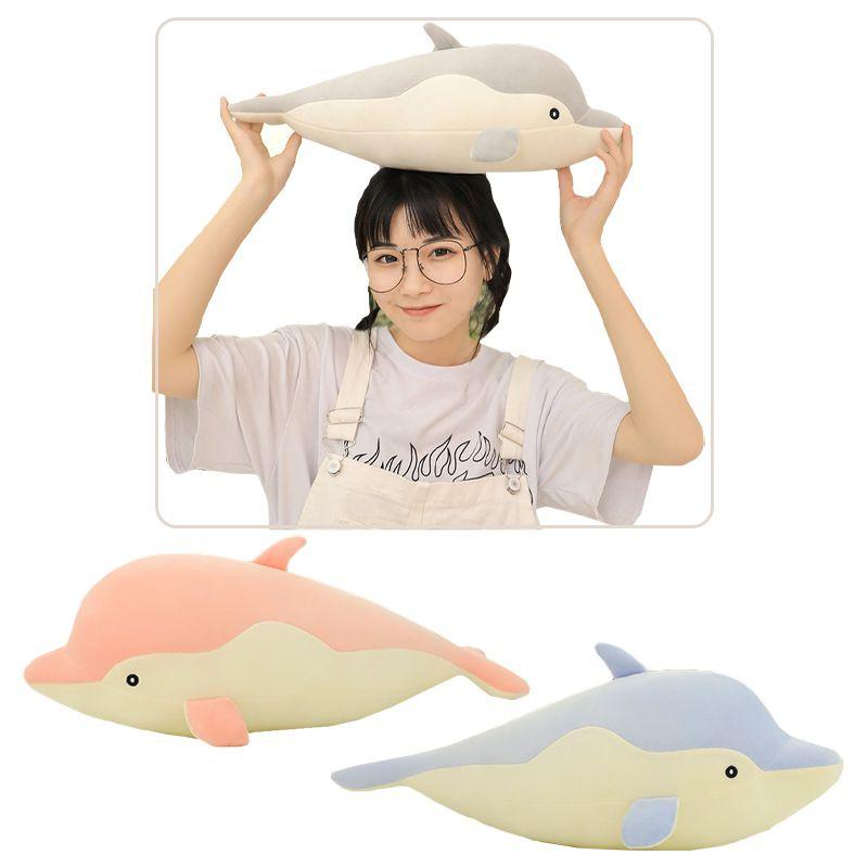 Adorable Dolphin Plush Toy Soft And Fluffy Ocean Animal For Kids And Adults