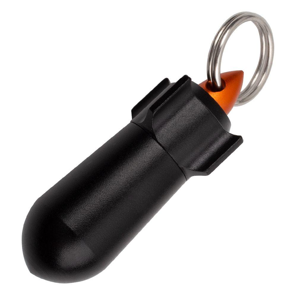 Healthy Care Tablet Container Pill Storage Box Pill Bottle Keychain Holder Aluminum Pill Case