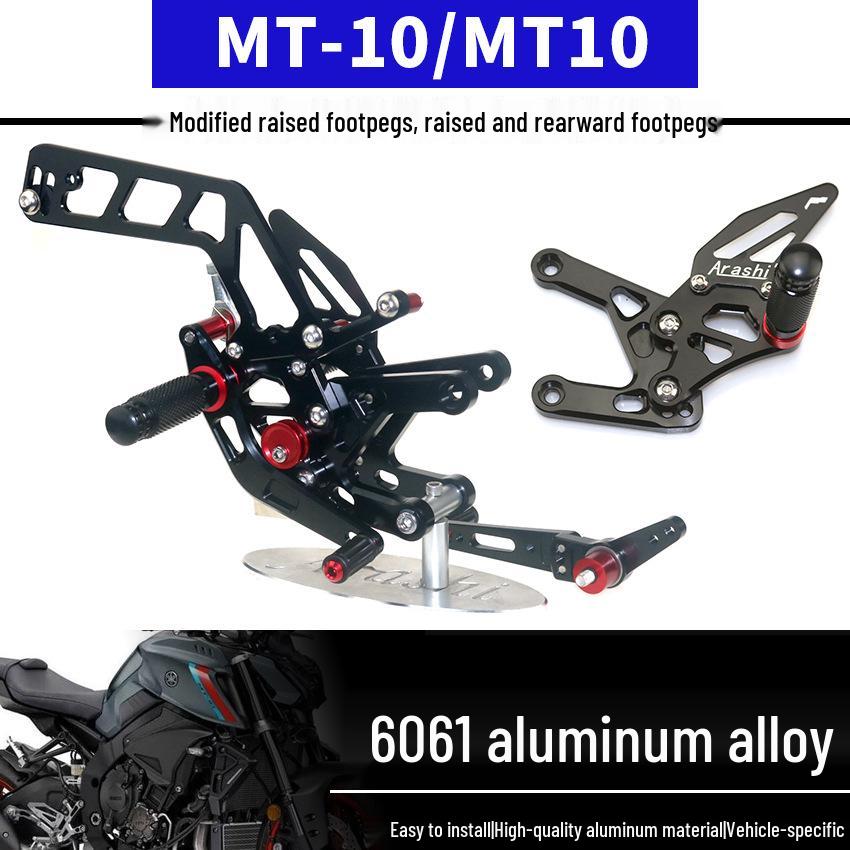 

Racing Style Raised Footpegs for Yamaha MT-10/MT10 (2017-2019) Gold
