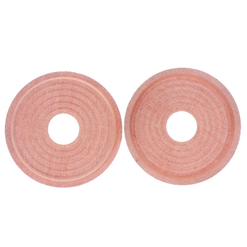 2 Peças Grave Elástico Onda Alto-falante Subwoofer Woofer Alto-falante Reparo Aranha Amortecedor Junta da Bobina de Voz
