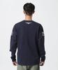 AVIREX TOP GUN PATCHED L/S T-SHIRT 783-3930018 Men's M 120 Navy