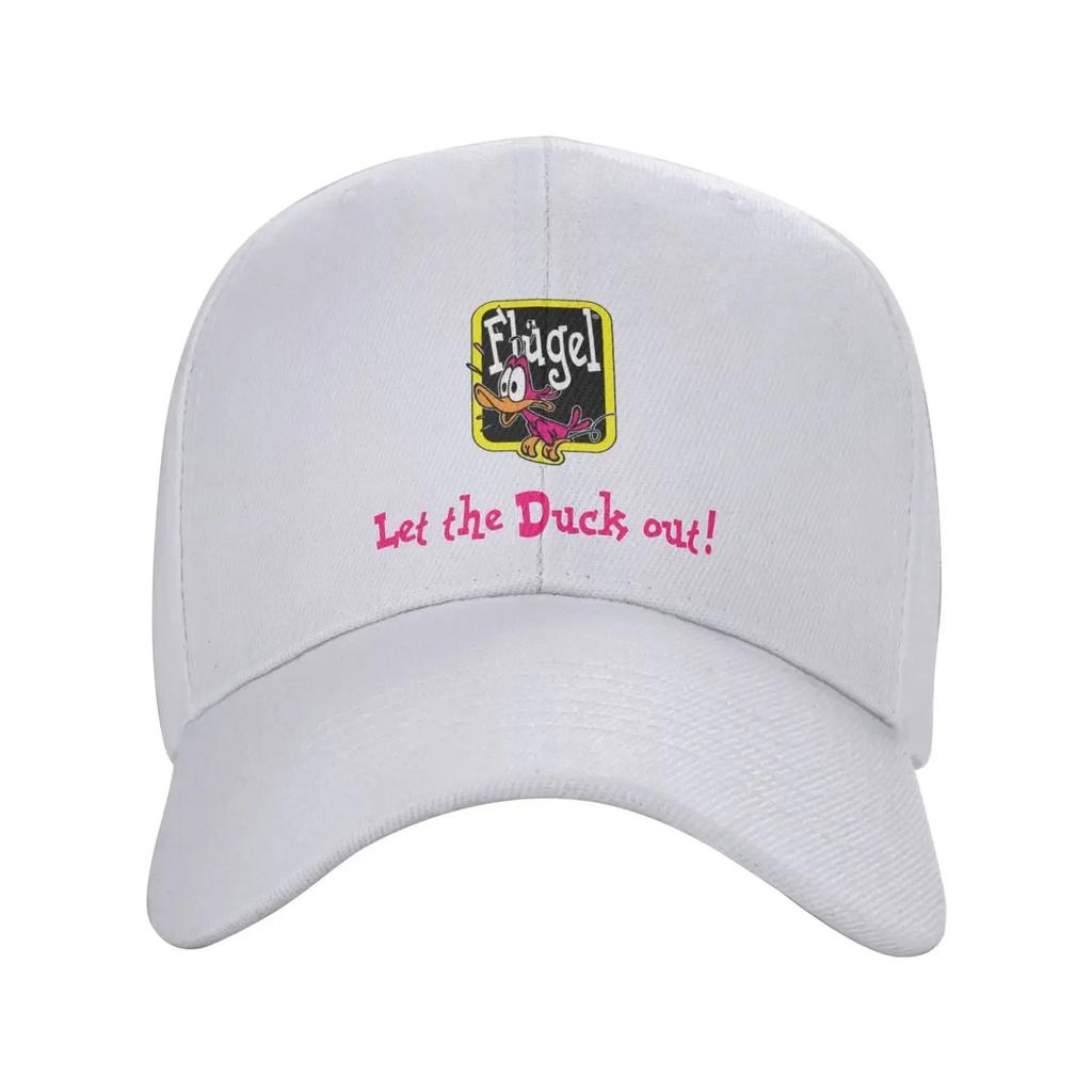 2022 New Arrival Flugel Let The Duck Out Cap Baseball Caps Curved Hip Hop Hats Fashion Outdoor Adjustable Dad Hat for Unisex