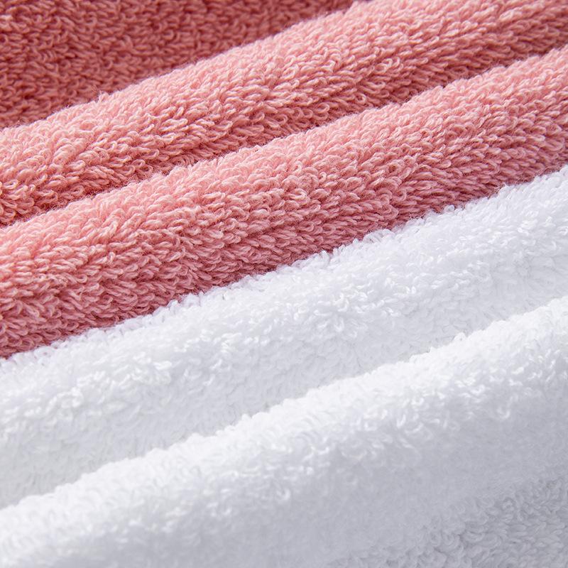 Plain Cotton Three-piece Towel, Household Towel Square Towel Can Be Embroidered
