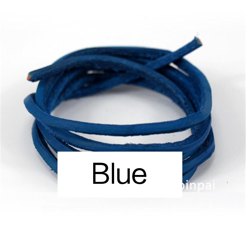 80cm-180cm Genuine Leather shoelaces 1 Pair Of Rawhide Leather Shoelaces Shoestrings Boot Shoe Laces wholesale drop shipping