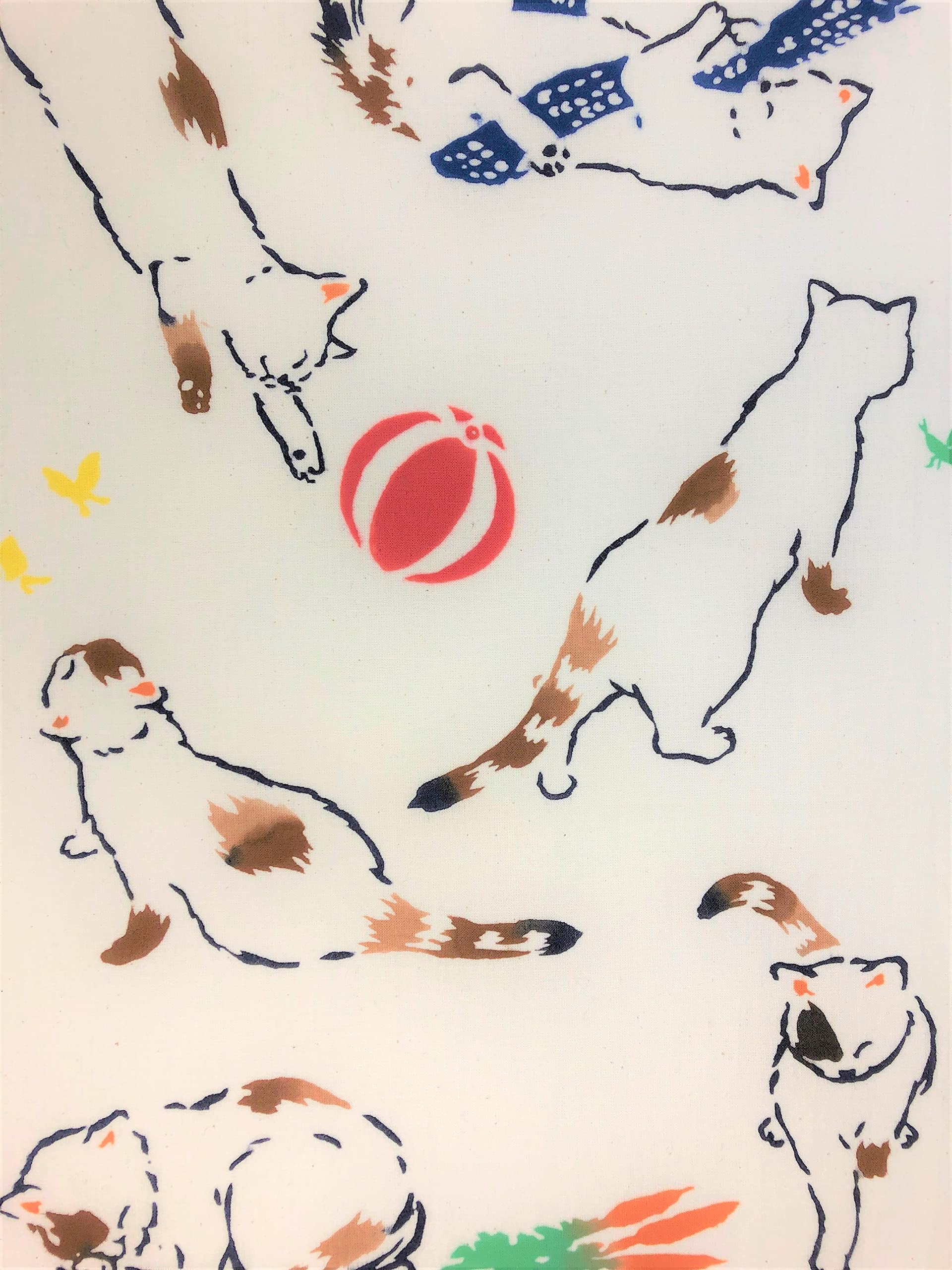 

[yYAGISEI] Ягисэй Тю-окрашенный Тэнугуи «Игра кошек» Милый котенок Сделано в Японии