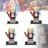 Premium Plastic Diy Poison Ivy Catwoman Quinn Two-face Building Blocks Toy Set