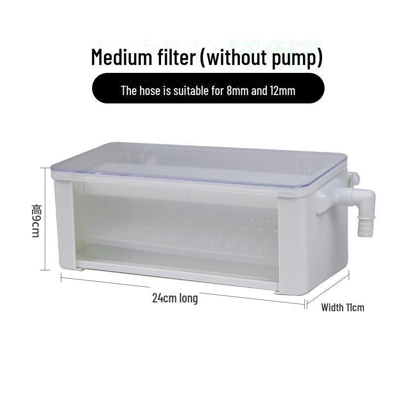 Multi-Layer Turtle Tank Waterfall Filter for Low Water Levels