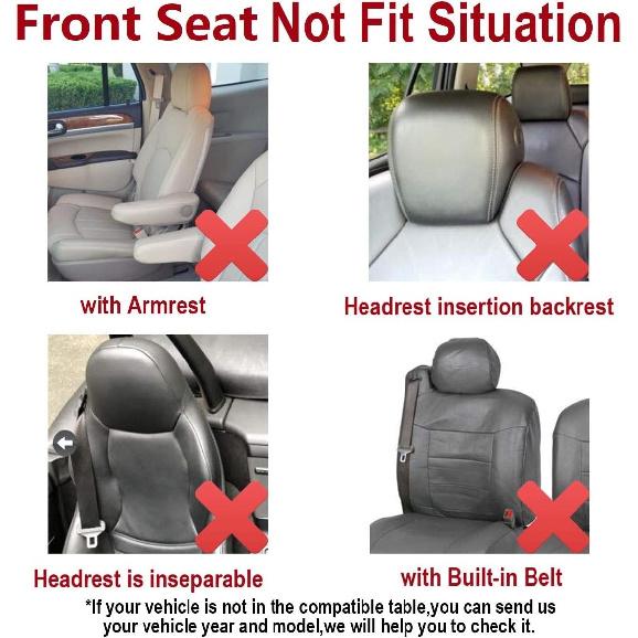 Flying Banner Car Seat Covers Front Seats and Rear Bench Mesh Fabric Rear Bench Split Polyester Cover Easy tallation SUV CAR Woman Lady Femal (Front