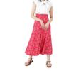 Jill by Jill Stuart Women's Line Flower Print Skirt, Red