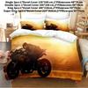 Modern Minimalist 3d Printed Bedding Set With Polyester Fabric And Flannel Weaving For Bedroom Decor