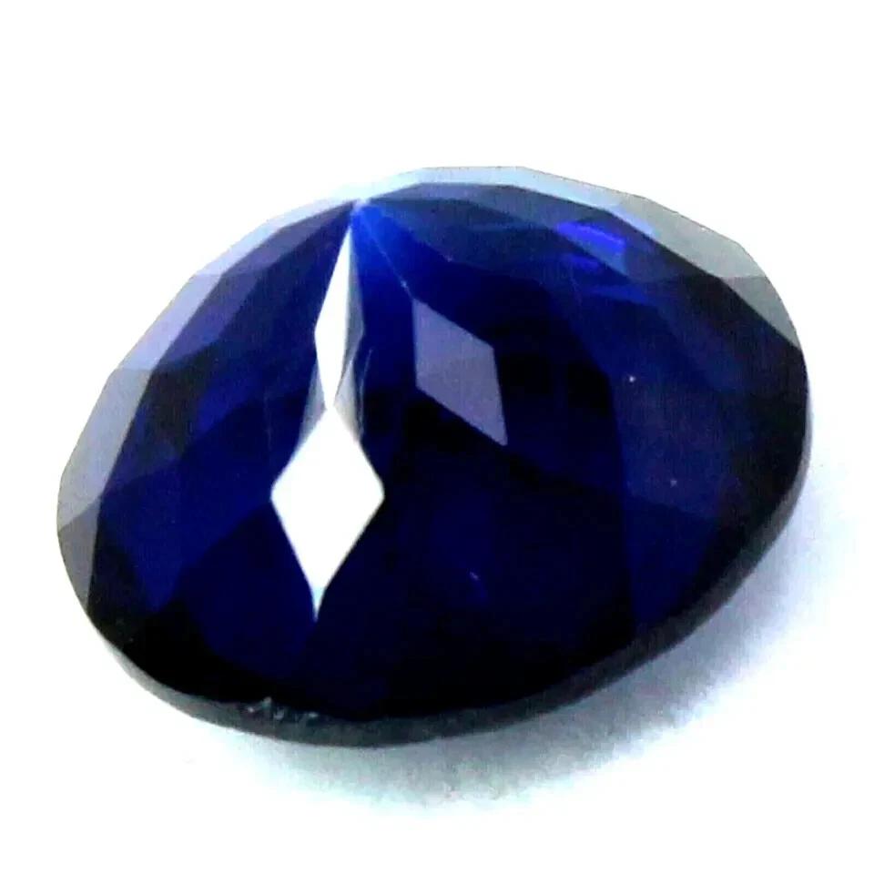 Fabulous Amazing Blue Sapphire Ceylon Natural Round Cut 12-14 Ct Gemstone