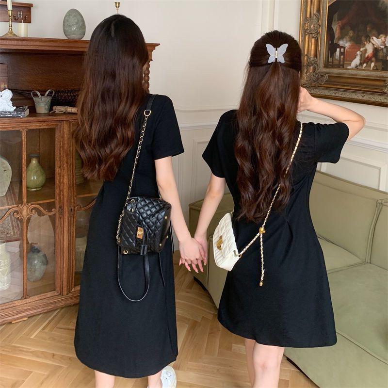 2026 Summer Lapel Slimming Midi Dress - Age-Reducing, Waist-Cinching, Flattering Casual Short Dress
