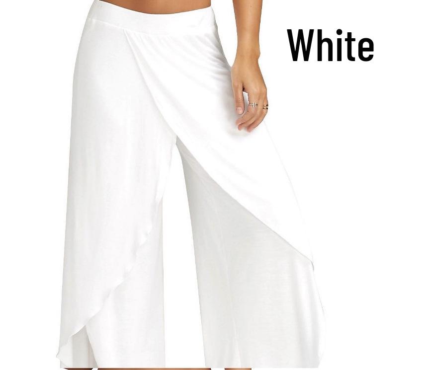 Pantaloni de yoga cu picioare largi pentru femei: 11 Culori, 8 Mărimi - Stil European și American Bestseller