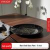 VAKADA Decorative Glass Serving Plates & Bowls