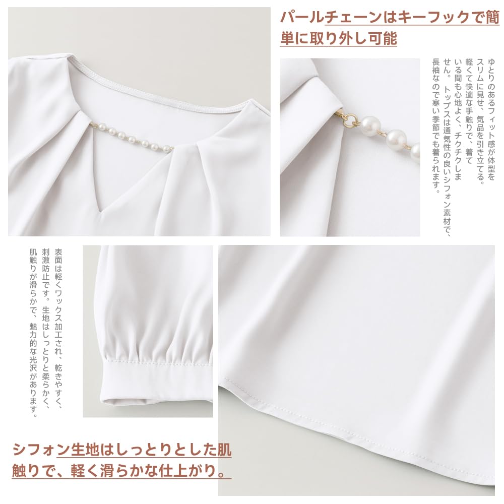 Shirt Blouse Short Sleeve Summer Chiffon Blouse Elegant Tops Loose Fit Covers Adult Stylish Elegant Versatile Everyday Wear Office Casual Commuting