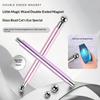 Double Headed Strong Magnetic Stick Cat Eye Magnet With 2 Steel Balls Nail Art Cylindrical For Uv Gel Polish Manicure Pen Tools