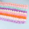 1 Yard 24 Flowers Chiffon Lace Patch Fabric Webbing Decoration Flower Gift Ribbons Diy Bridal Veil Shoes Wedding Clothes Crafts