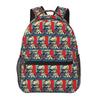Death Grips Iconic Band Knapsacks Boys Girls Backpack Students Learner Bags Comic Outing Rucksack Sling Tote Roomy