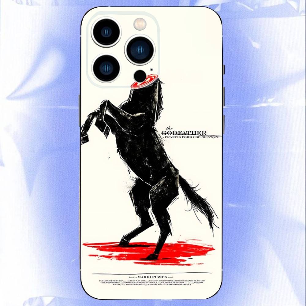 

The G-Godfather Phone Case For iPhone 16,15,14,13,12,11,Mini,Pro,SE,MAX White Matte Shockproof Cover iPhone15