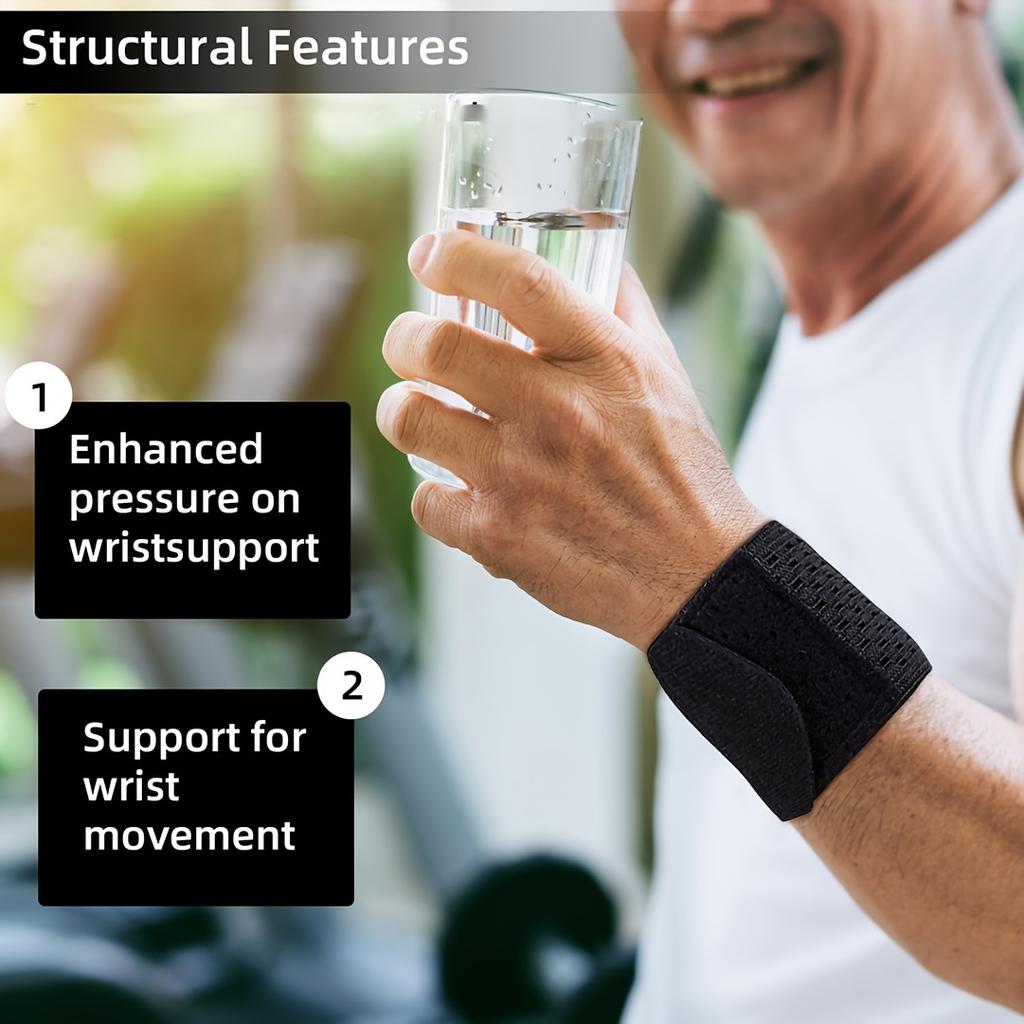 2pcs Wrist Protection Badminton Fitness Jump Rope Elastic Strap Wrist Protection Thin Breathable Anti-sprain Sports Wrist Protection