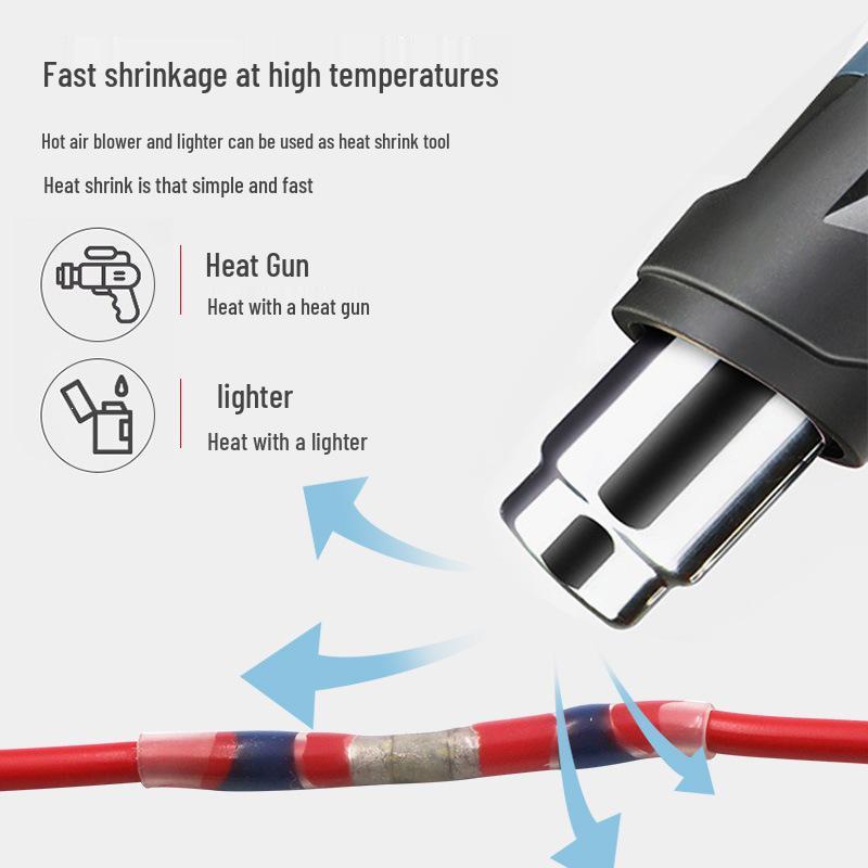 Waterproof Solder Ring Heat Shrink Tubing with Adhesive Wire Insulation