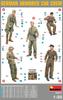 Miniart 1/35 Scale German Armored Car Crew Figure Set (5 Figures) MA35072 Plastic Model