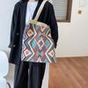 Knitted Shoulder Bag Wallet Travel Tote Money Hobo Bags , Apricot, As Described