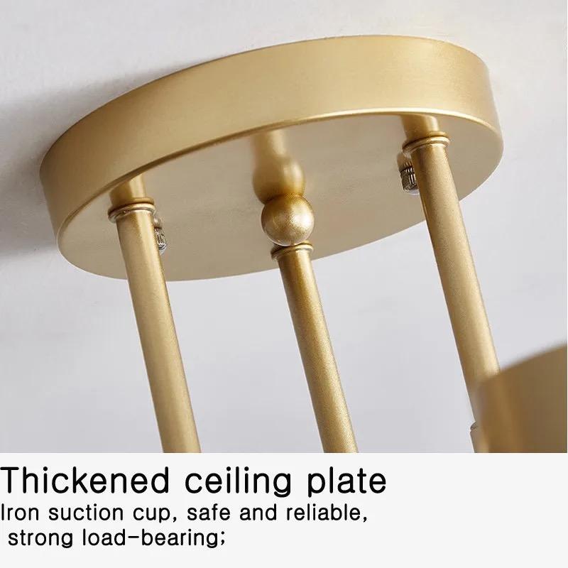Modern LED Chandelier Luxury 6 Heads Hanging Light For Ceiling Dining Living Rooms Bedroom Ceiling Lamp Hall Home Decor Fixtures