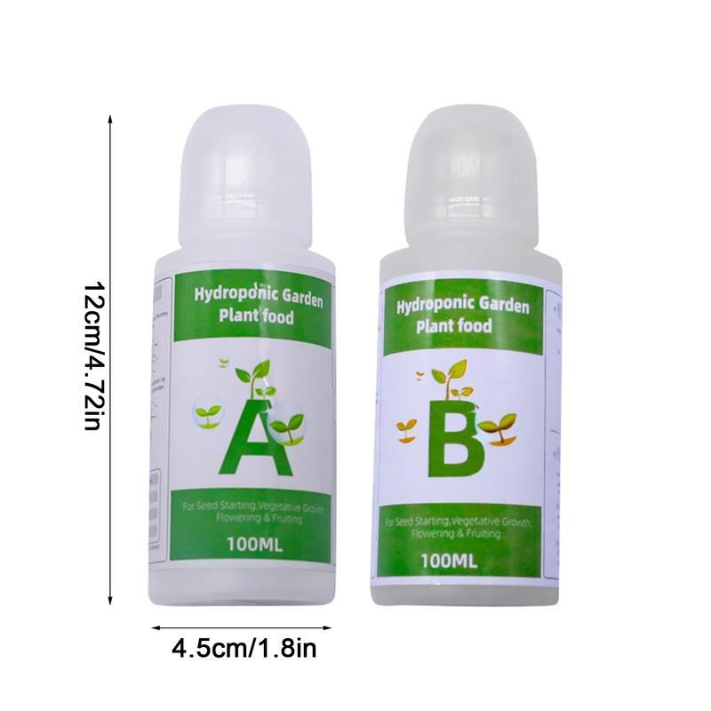 General Soilless Cultivation Nutrients A and B Fertilizer For Growing Vegetables Fruit Flowers Hydroponic Plant Food Solution