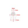 Water Temperature Sensor Parts For Piaggio Vespa LX 125/150 Liberty/Scrabble/Typhoon/Vespa/MP3/Zip 58273R Temperature Probe