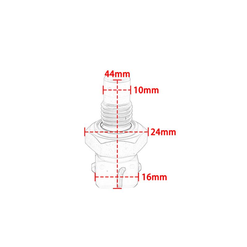 Water Temperature Sensor Parts For Piaggio Vespa LX 125/150 Liberty/Scrabble/Typhoon/Vespa/MP3/Zip 58273R Temperature Probe