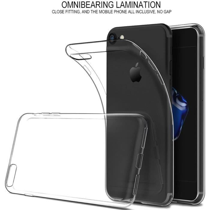Coque de Protection - LittleMonkey - iPhone 7/8/SE 2020 - Ultra Transparente - Silicone TPU - Souple