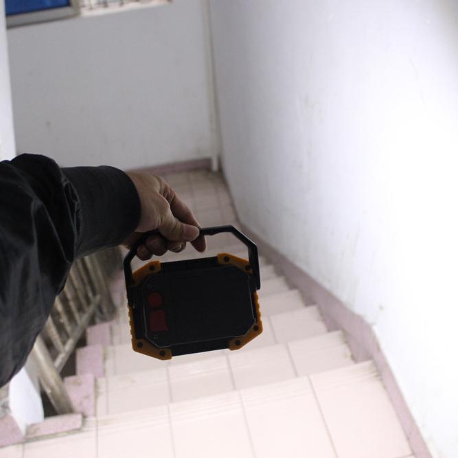 2019 New USB Rechargeable Spotlights  LED Projection Lamp Light  Waterproof Outdoor Emergency Lamp Searchlight Spotlights Floodl