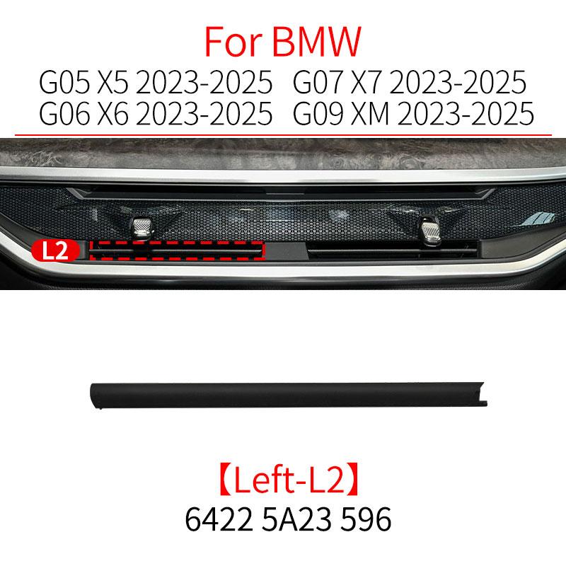 För BMW G05 G06 G07 LCI Bil Främre Luftutblås Gitter Klämma Dekorationsdelar AC-Utlopp Reparationskit För BMW X5 X6 X7 -2025 64225A23596