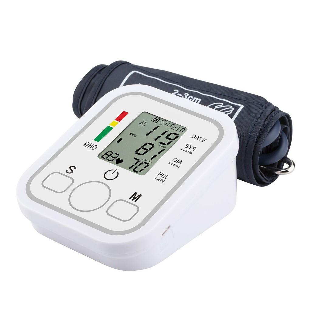 Pressure Electronic Blood Monitor Wrist Home Pressure Heart Rate Measurement